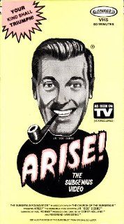 Arise: The Sub Genius Video   The Movie [VHS]: Bob Dobbs, DK Jones, Mark Mothersbaugh, Negativland, Ivan Stang: Movies & TV
