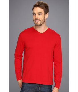 Tommy Bahama Island Deluxe V Neck Sweater Mens Sweater (Red)
