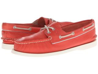Sperry Top Sider A/O 2 Eye Womens Slip on Shoes (Orange)