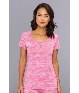 UGG Constance S/S Top Womens Short Sleeve Pullover (Pink)