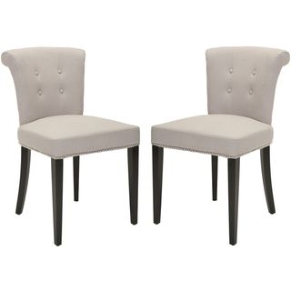 Safavieh Carrie Taupe Side Chair (set Of 2)