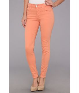 True Religion Chrissy Mid Rise Super Skinny Still Valley Womens Jeans (Orange)
