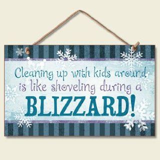 Decorative Wood Sign Cleaning With Kids Around  