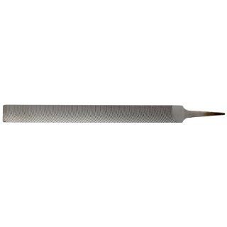 Nicholson Hand File, American Pattern, Angled Curved Cut, Rectangular, 14" Length: Industrial & Scientific