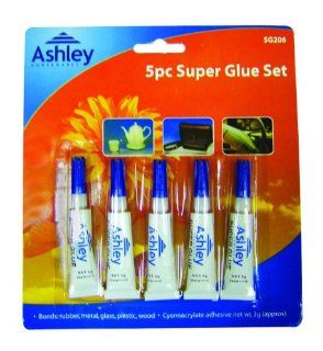 3g Tube of Super Glue, Bonds Anything In Seconds Pack Of 5   General Purpose Glues