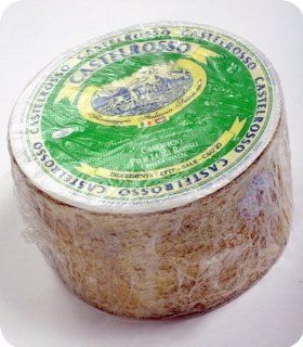 Castel Rosso Cheese (Whole Wheel) Approximately 6 Lbs : Packaged Provolone Cheeses : Grocery & Gourmet Food