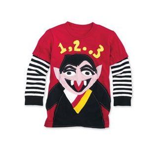 sesame street count von count tee 4: Fashion T Shirts: Clothing