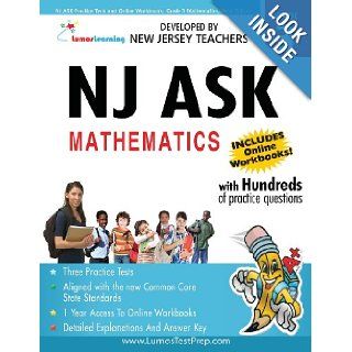 NJ ASK Practice Tests and Online Workbooks: Grade 3 Mathematics, Third Edition: Common Core State Standards Aligned: Lumos Learning: 9781479223435: Books