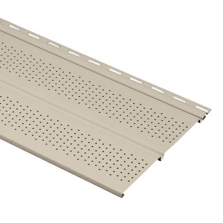 Durabuilt Wicker Double Vented Soffit (Common: 10 in x 12 ft; Actual: 10 in x 12 ft)