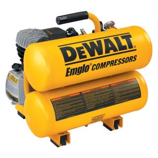 DEWALT 1.1 HP 4 Gallon 125 PSI Electric Air Compressor
