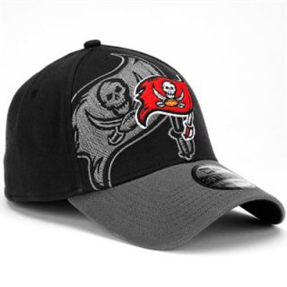 New Era Tampa Bay Buccaneers 39Thirty Classic Flex Hat   Black