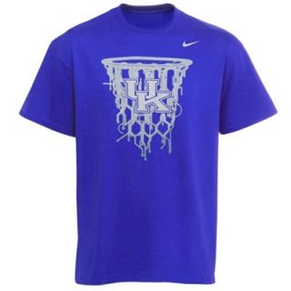 Nike Kentucky Wildcats Youth Net T Shirt   Royal Blue