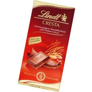 Lindt Cresta Almond Brittle Milk Chocolate Bar : Candy And Chocolate Bars : Grocery & Gourmet Food