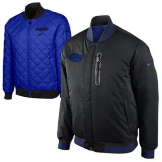 Nike Florida Gators Defender Reversible Full Zip Jacket   Black/Royal Blue