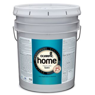 Olympic Home 619 fl oz Interior Satin White Latex Base Paint