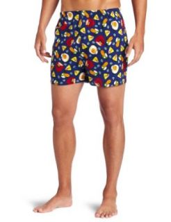 Briefly Stated Men's Angry Birds Characters All Over Boxer: Clothing