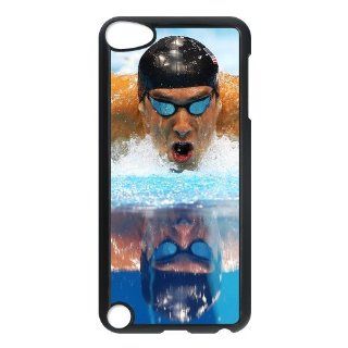 LADY LALA IPOD CASE, Michael Phelps Hard Plastic Back Protective Cover for ipod touch 5th: Cell Phones & Accessories