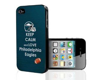 Keep Calm and Love Philadelphia Eagles iPhone 4 4s Hard Case: Cell Phones & Accessories