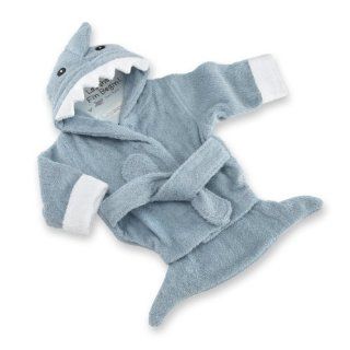 Baby Aspen Let The Fin Begin Terry Shark Robe, Blue, 0 9 Months : Infant And Toddler Robes : Baby