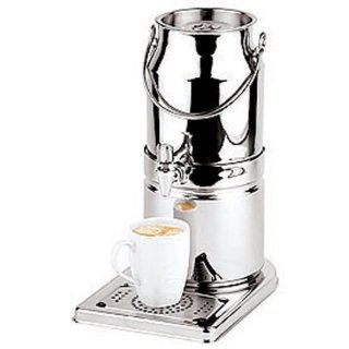 APS Paderno World Cuisine 3.2 Quart Stainless Steel Milk Dispenser (cup pictured not included): Pitchers: Kitchen & Dining