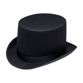 Adult Magician Black Felt Top Hat: Costume Headwear And Hats: Clothing