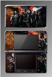 Batman The Dark Knight Rises Begins Movie Video Game Vinyl Decal Skin Cover Protector for Nintendo 3DS: Video Games