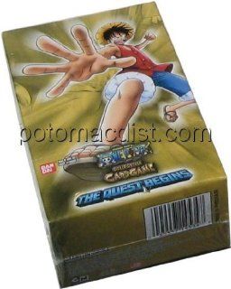 One Piece Collectible Card Game Quest Begins Booster Box 12 Packs: Toys & Games