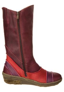 El Naturalista GRAIN   Wedge boots   red
