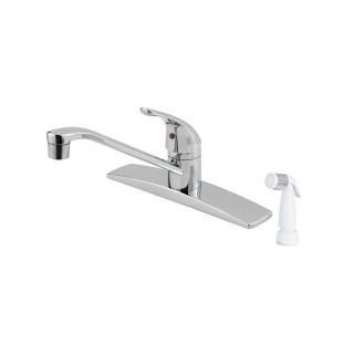 Pfister Pfirst Series Polished Chrome Low Arc Kitchen Faucet