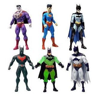 Superman Batman series 4 Action Figure set DC DIRECT   6 FIGURES   Batman Beyond, Kryptonite Batman, Bizarro, Superwoman, Batwoman, & Batzarro   Toys $90 valuepublic enemies: Toys & Games