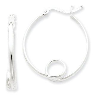 Sterling Silver Hoop Earrings Jewelry