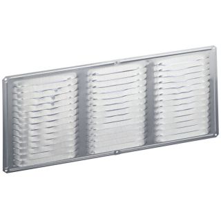 Air Vent Mill Aluminum Under Eave Vent (Fits Opening: 16X6 in; Actual: 16 in x 6 in x .25 in)