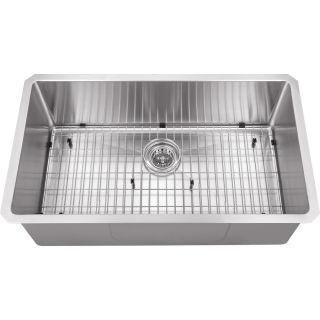 Superior Sinks 16 Gauge Single Basin Undermount Stainless Steel Kitchen Sink
