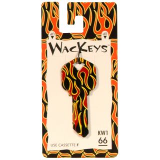 The Hillman Group #66 Wackey Flame Key Blank