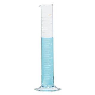 Cole Parmer Class B Graduated Cylinders, To Contain, single metric scale, 10 ml: Science Lab Cylinders: Industrial & Scientific