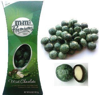 M&M's Premiums Mint Chocolate Candies 6 oz. : Hard Candy : Grocery & Gourmet Food