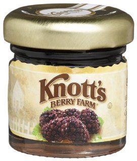 Knott's Berry Farm Boysenberry Preserves, 1 Ounce Glass Jars (Pack of 72) : Jams And Preserves : Grocery & Gourmet Food