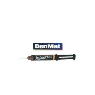 Denmat Core Paste Xp Complete Kit White with Fluoride Dual Cure Radiopaque Composite Build up Material. Kit Contains: 4   10 Gram Syringe, 40 Mixing Tips 1   1.5 Ml Tenure a 1   1.5 Ml Tenure B and 1   3 Ml Syringe: Everything Else
