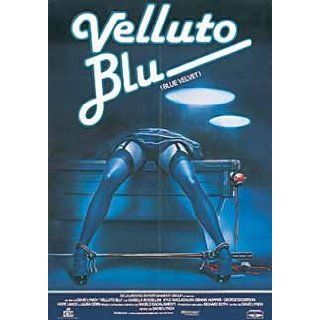 Blue Velvet 1986 Original Italy Due Fogli Movie Poster David Lynch Isabella Rossellini: Isabella Rossellini, Kyle MacLachlan, Dennis Hopper, Laura Dern: Entertainment Collectibles