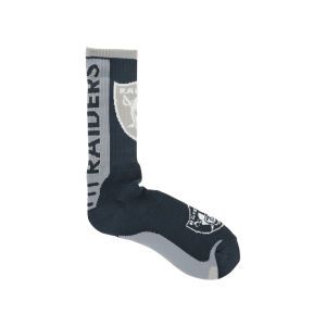 Oakland Raiders For Bare Feet Jump Key Curve Sock