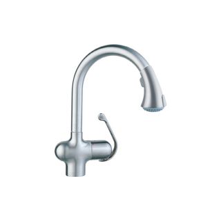 GROHE Ladylux Cafe Stainless Steel Pull Down Kitchen Faucet