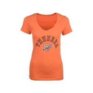 Oklahoma City Thunder 47 Brand NBA Womens Vneck Scrum T Shirt