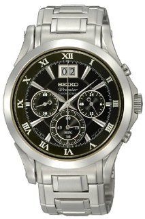 Seiko Twin Date Chronograph Mens Watch SPC057 at  Men's Watch store.