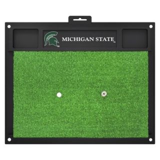 Fanmats NCAA Michigan State Spartans Golf Hitting Mats   Green/Black (20 L x