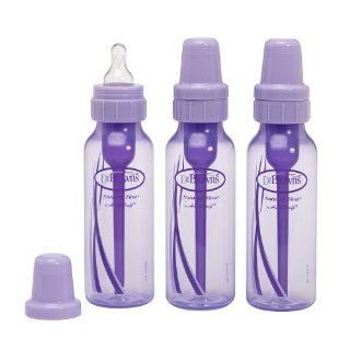 Dr. Brown's Standard Lavender 8oz Bottles   3pk : Baby Bottles : Baby