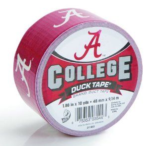 Duck Brand 240077 University of Alabama College Logo Duct Tape, 1.88 Inch by 10 Yards, Single Roll