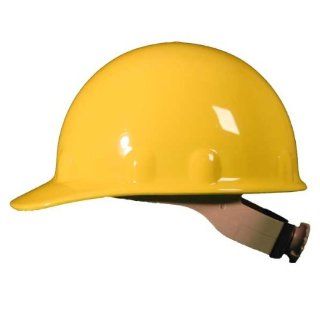 Fibre Metal Yellow SUPEREIGHT SWINGSTRAP Class E, G or C Type I Thermoplastic Hard Hat With Full Brim And 3 S Swingstrap Suspension: Hardhats: Industrial & Scientific
