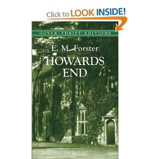 Howards End (Dover Thrift Editions) (9780486424545) E. M. Forster Books