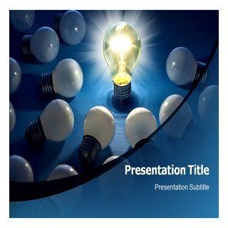 Bright Idea Powerpoint Templates   Bright Idea (PPT) Powerpoint Backgrounds: Software