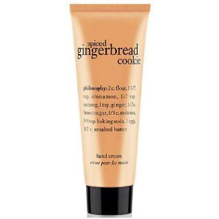 philosophy spiced gingerbread cookie hand cream 1 oz 1 oz : Philosophy Lotion : Beauty